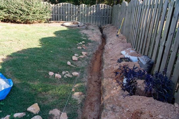 Trench Drain Installation in Fargo