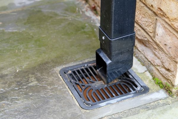 Porch Drainage Installation in Fargo