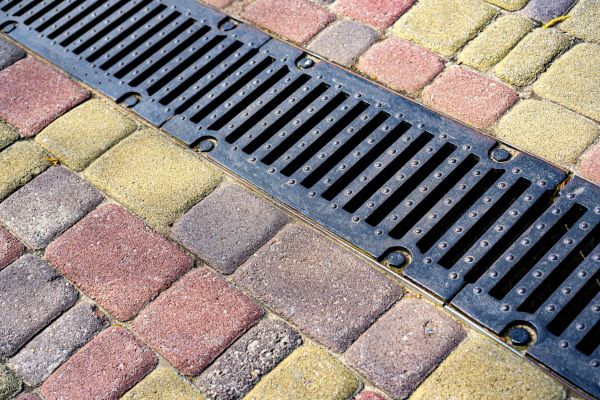 Patio Drainage Installation in Fargo