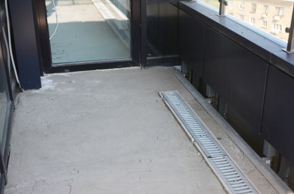 Veranda Drain Installation in Fargo